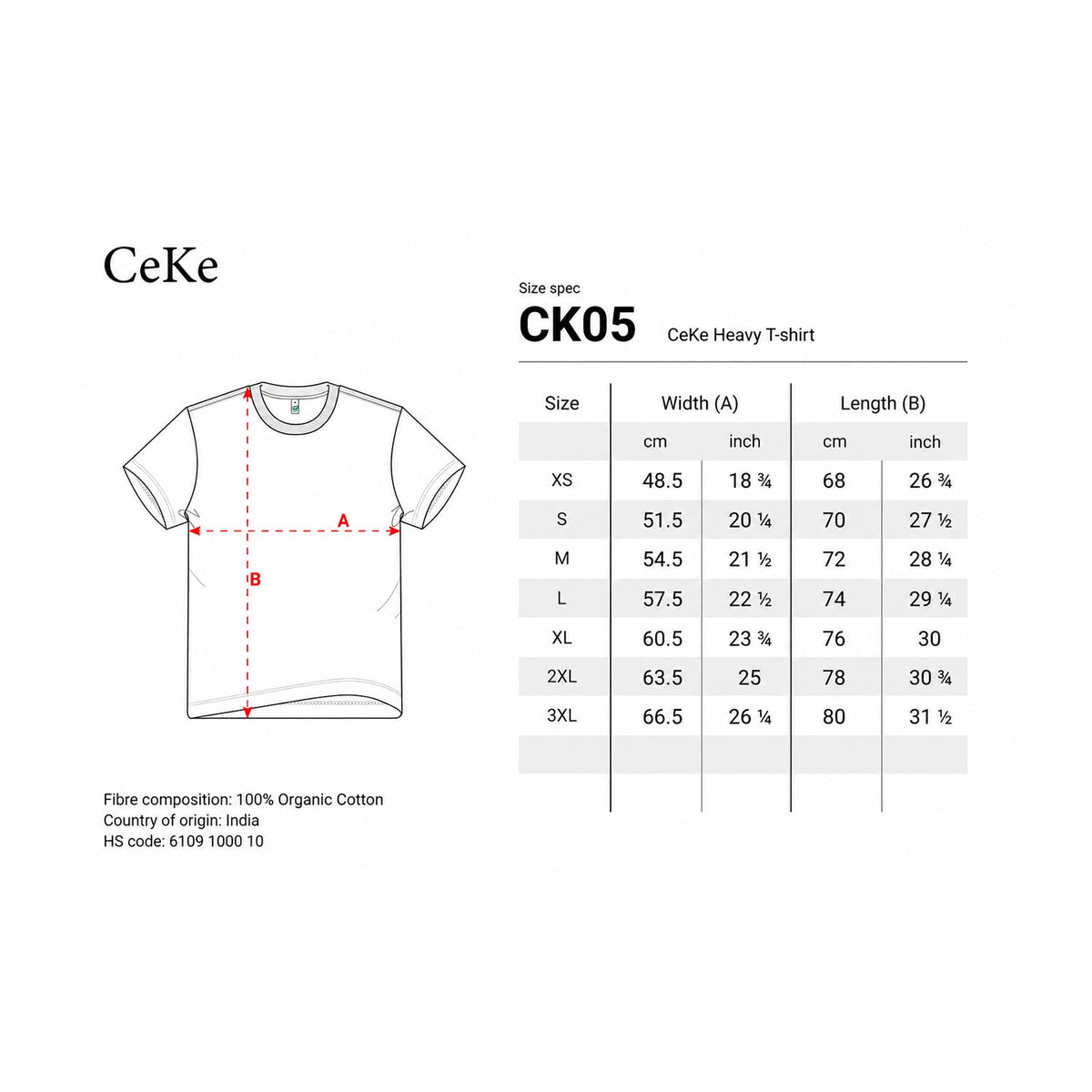 Black CeKe T-shirt, artwork in blue tones printed on the back