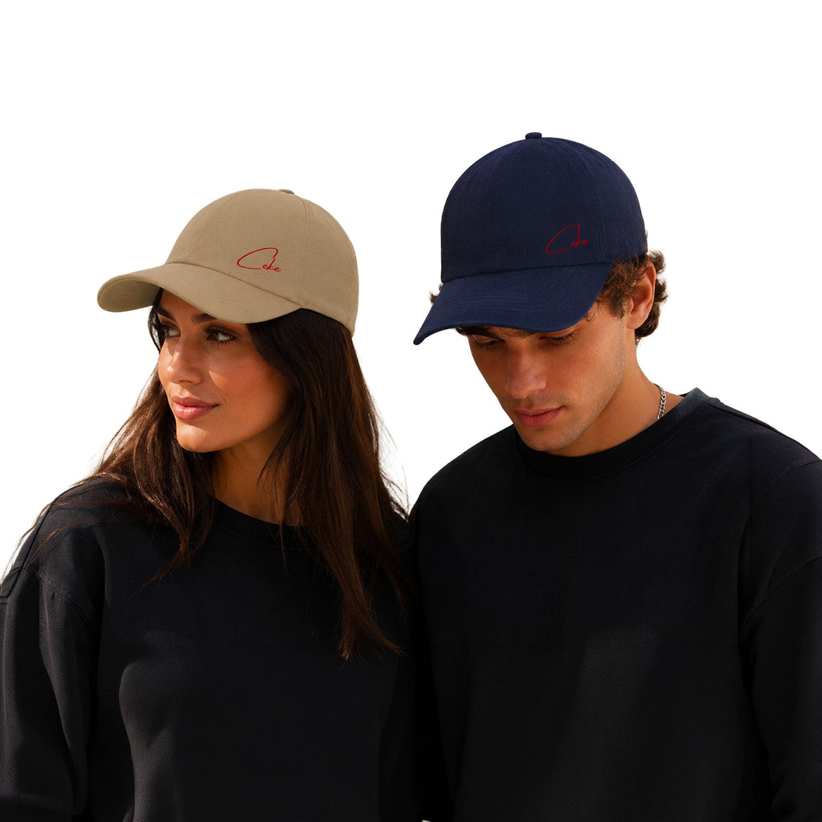 Cappellino CeKe a 6 pannelli con chiusura a strappo