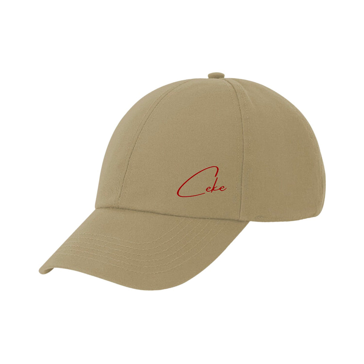 Cappellino CeKe sabbia a 6 pannelli