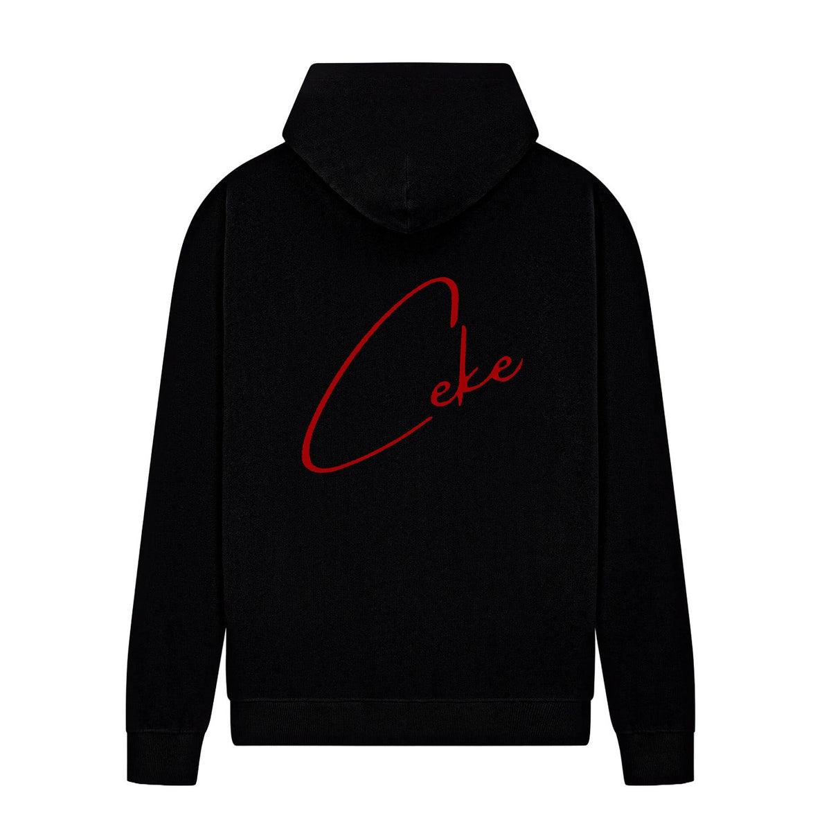 CeKe Hoodie mit gefütterter Kapuze und Kängurutasche, Bio-Baumwolle
