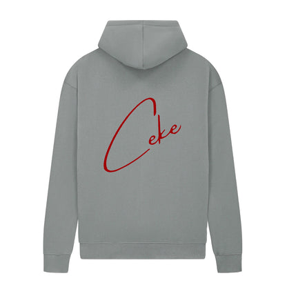 CeKe Hoodie mit zeitgemäßem Schnitt, solidarische Modemarke
