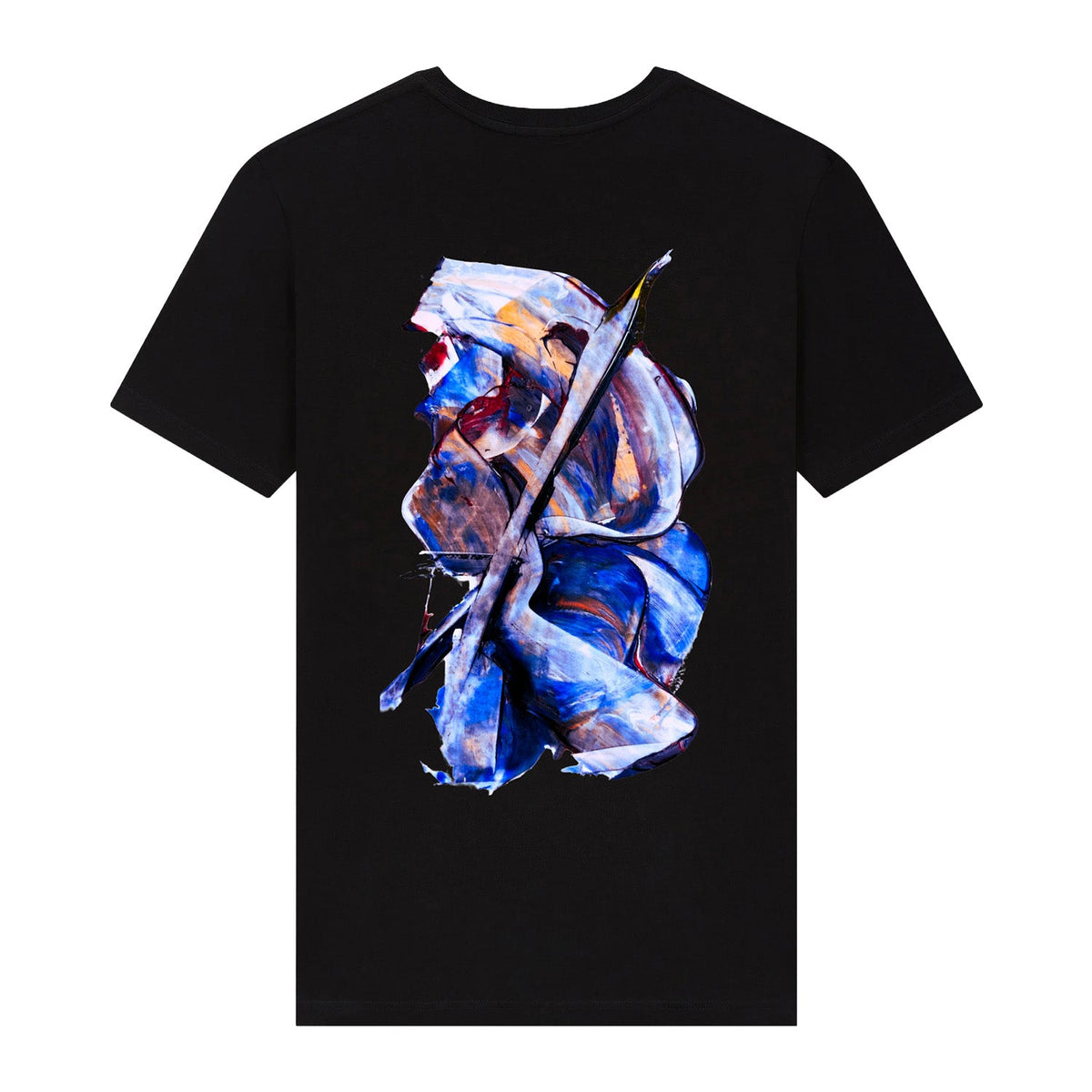 CeKe Blue Art Design T-shirt, comfortable unisex fit