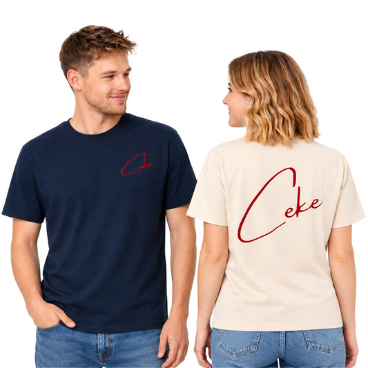 T-shirt CeKe Organic Premium en coton biologique 185 g/m²