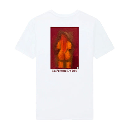 CeKe Premium-T-Shirt 220 g/m² « La Femme de Dos », LELF Kollektion
